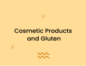 Cosmetic Products and Gluten